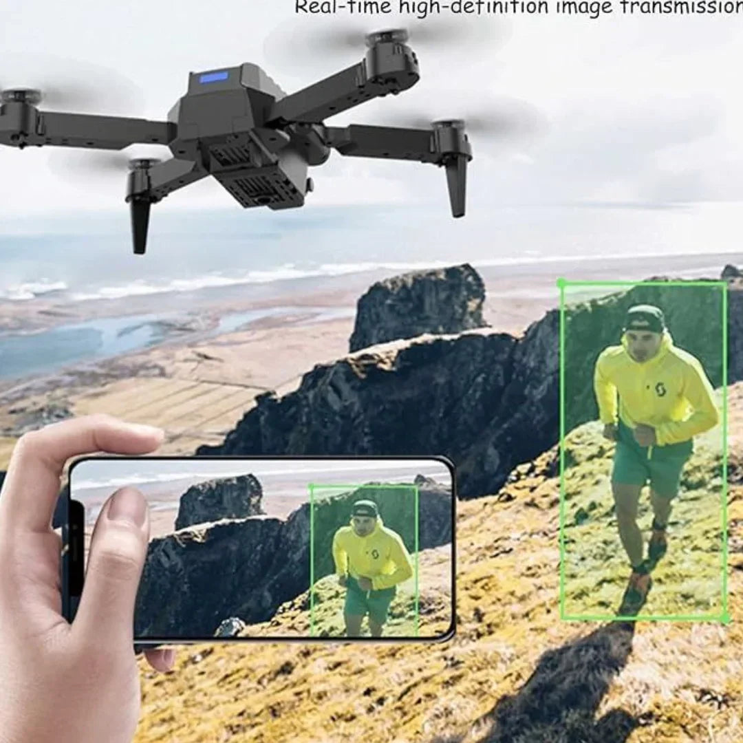 E99 Drone Camera – Foldable WiFi FPV Drone with HD Camera & Dual Lens